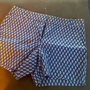 J. Crew Size 2 Patterned Shorts